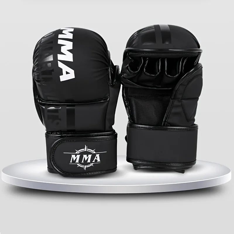 TitanStrike™ Pro MMA & Boxing Thick Guard Gloves