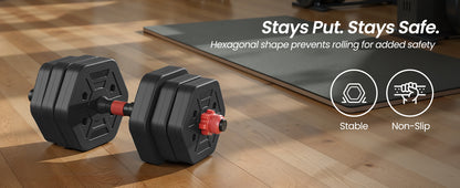 FlexForge™ Adjustable Dumbbell Set