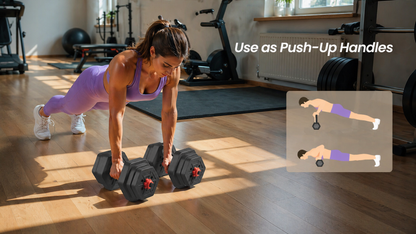 FlexForge™ Adjustable Dumbbell Set