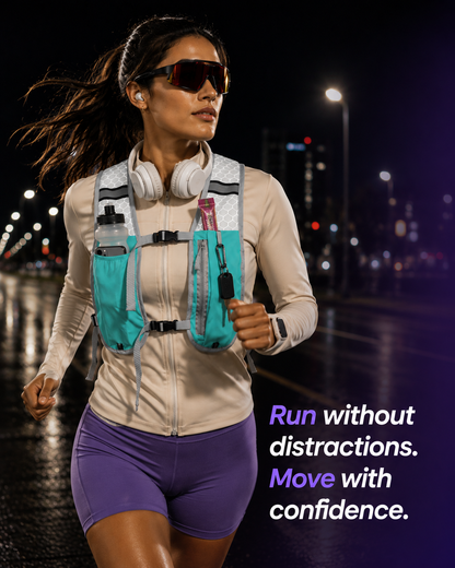 HydraMove™ Reflective Chest Pack Running Vest