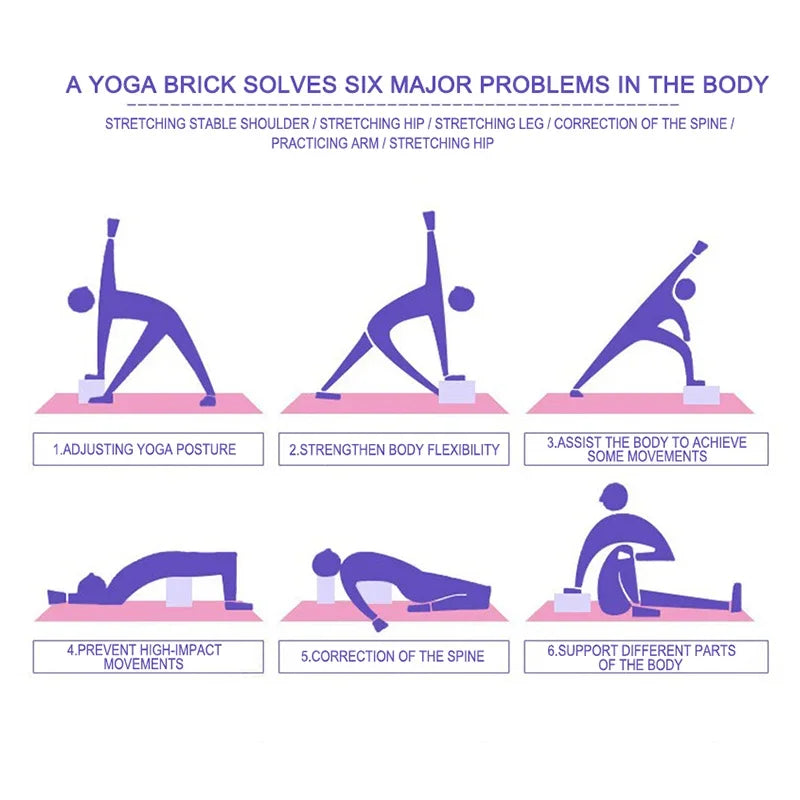 FlexAlign™ Yoga Block Lightweight EVA Foam