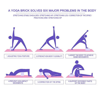 FlexAlign™ Yoga Block Lightweight EVA Foam