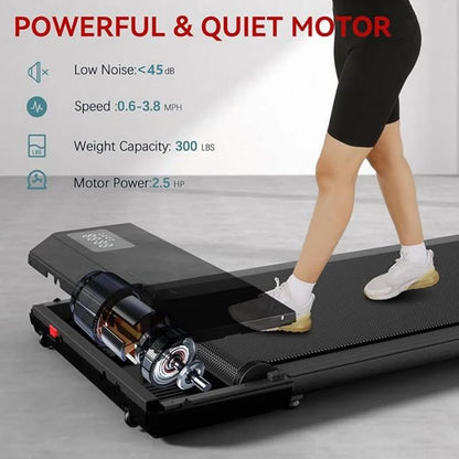 SwiftStride 2-in-1 Smart Treadmill