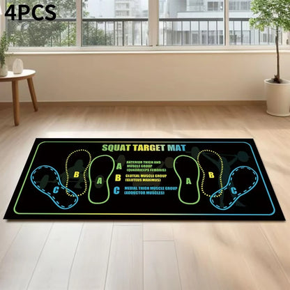 SquatForm™ Anti-Slip Training Mat Set