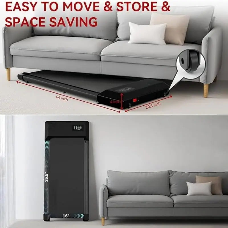 SwiftStride 2-in-1 Smart Treadmill