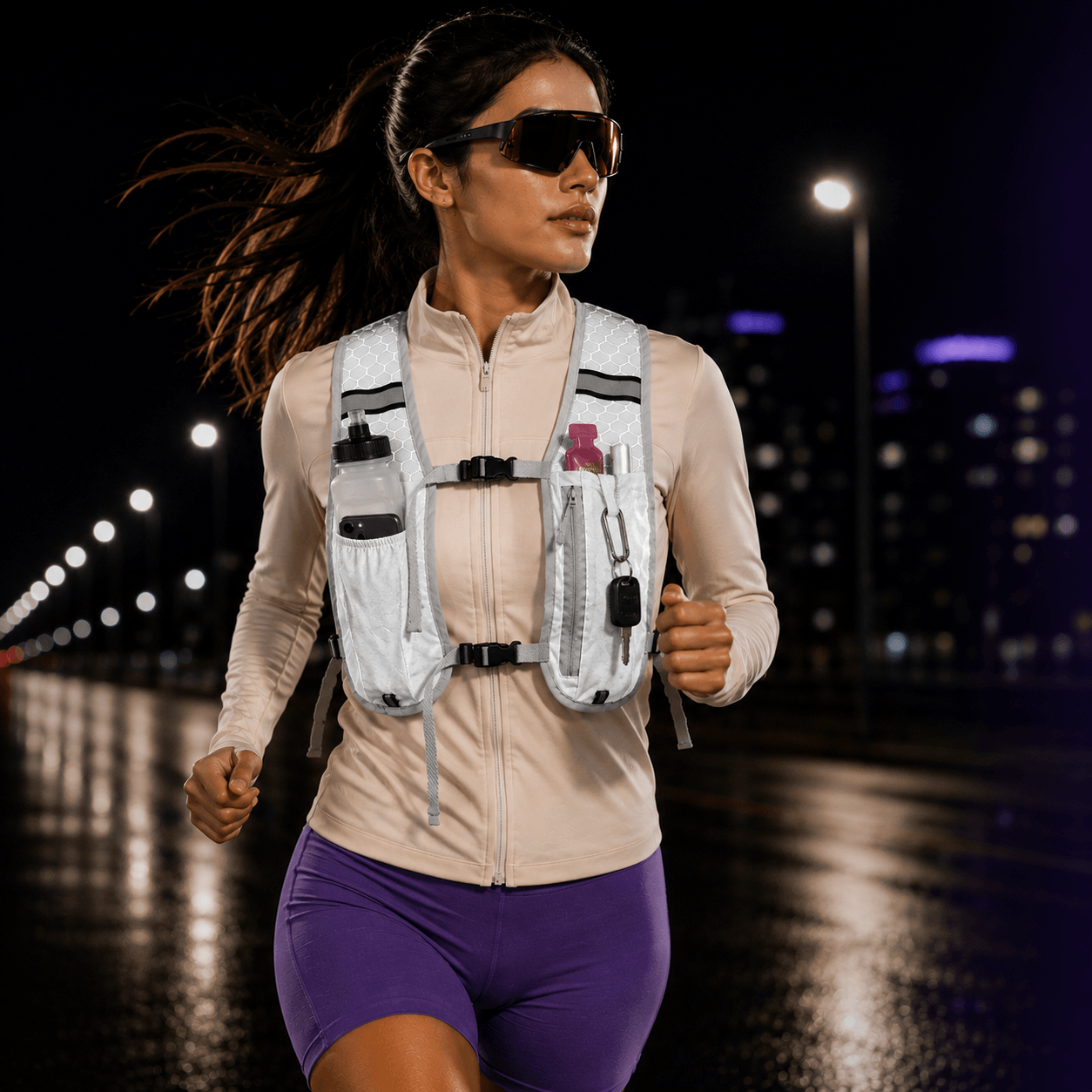 HydraMove™ Reflective Chest Pack Running Vest
